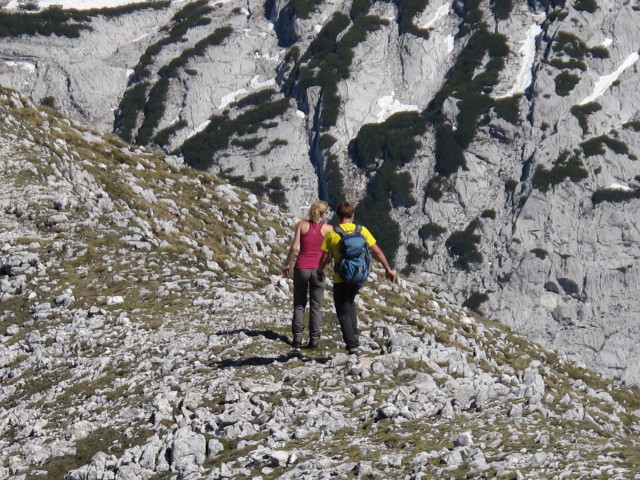 Sabrina und Christian zwischen Elm und Elmanger (9. Juni)