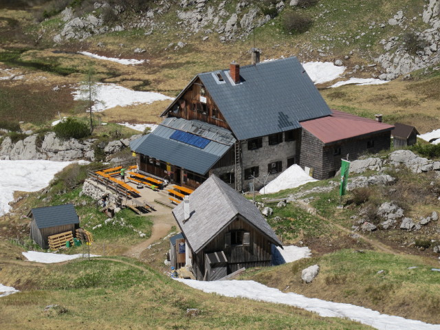 P&uuml;hringerh&uuml;tte, 1.637 m (9. Juni)