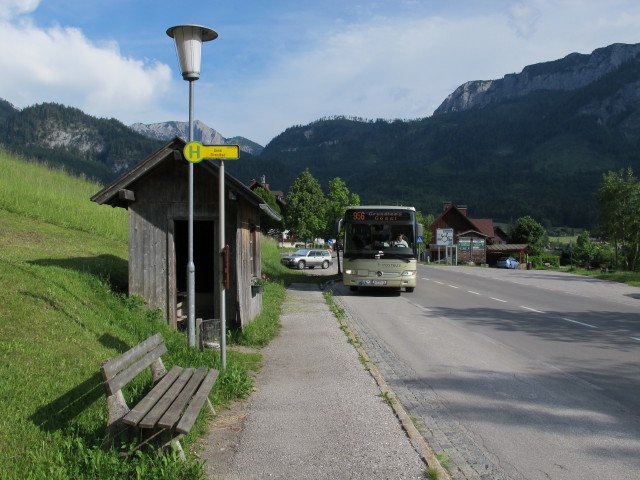 Haltestelle Gößl Strandbad (9. Juni)