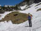 Sabrina auf Weg 201 zwischen Geiernestquelle und Pühringerhütte (8. Juni)