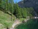 Weg 214 beim Vorderen Lahngangsee, 1.494 m (9. Juni)