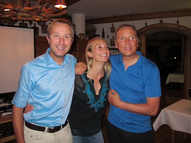 Ich, Marlene und Andy in 'Das Alpenhaus'