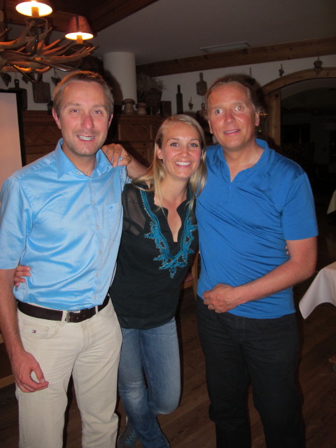 Ich, Marlene und Andy in 'Das Alpenhaus'