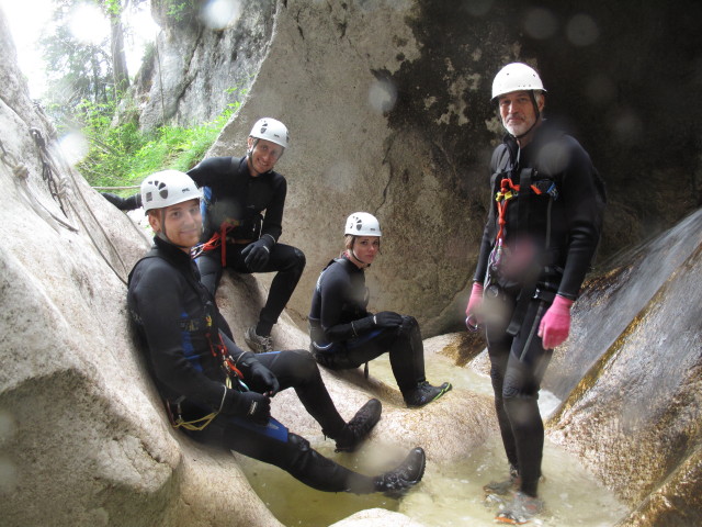 Dominik, Christian, Hannelore und Josef