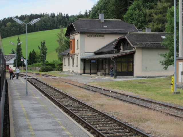 Bahnhof Tauchen-Schaueregg, 650 m