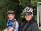 Erich und Norbert zwischen Loipersdorf und Kogl (21. Juni)