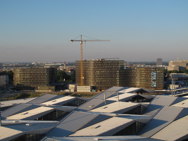 Hauptbahnhof vom Bahnorama aus