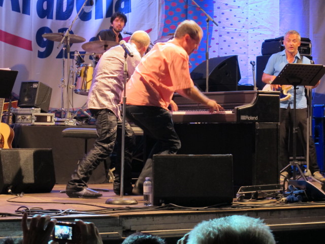 Andy Lee Lang auf der G&Ouml;D/BAWAG PSK-B&uuml;hne (28. Juni)