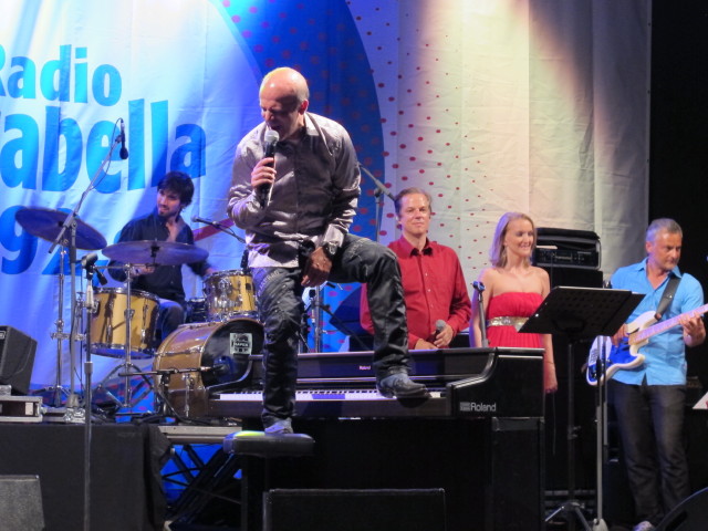 Andy Lee Lang auf der G&Ouml;D/BAWAG PSK-B&uuml;hne (28. Juni)