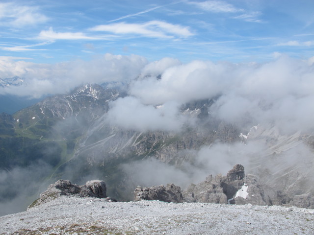 von der Marchreisenspitze Richtung S&uuml;dwesten