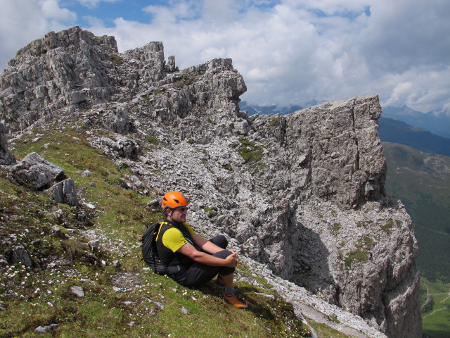 Axel zwischen Hochtennspitze und Hoadlsattel