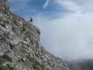 Axel am Lustige Bergler-Steig zwischen Ampferstein und Marchreisenspitze