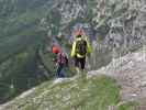 ? und Axel zwischen Marchreisenspitze und Malgrubenscharte