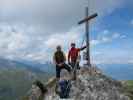 Axel und ich auf der Hochtennspitze, 2.549 m