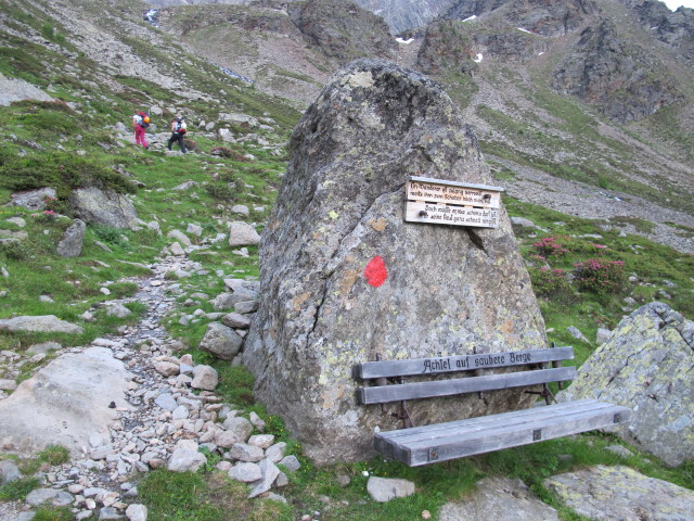 Miriam und Christoph zwischen Beliz und Hochschoberh&uuml;tte (4. Juli)