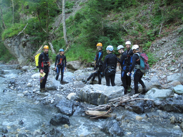 Helmut, Bernadette, Miriam, Cathrin, Sonja, Stephan und Christoph