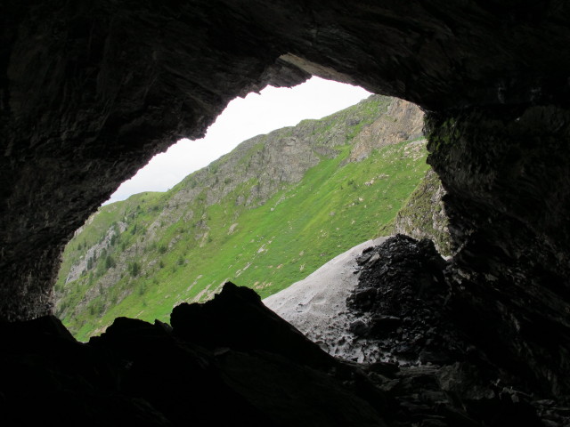 Eingang der Obstanser Eishöhle