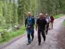 Daniel, Diana, Ernst, Helmut, Erich und Doris im Winkler Tal