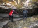 Diana und Hannelore in der Obstanser Eishöhle