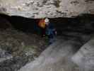 Erich und Daniel in der Obstanser Eishöhle