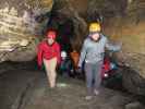 Doris, Daniel, Erich, Hannelore und Diana in der Obstanser Eishöhle