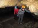 Diana und Hannelore in der Obstanser Eishöhle