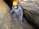 Hannelore in der Obstanser Eishöhle