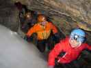 Ernst, Erich und Diana in der Obstanser Eishöhle