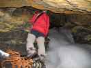 Helmut in der Obstanser Eishöhle