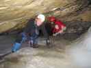 Daniel und Doris in der Obstanser Eishöhle