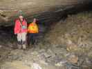 Helmut und Erich in der Obstanser Eishöhle