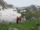 Erich und Helmut beim Obstanser See, 2.304 m