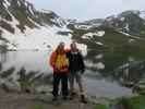 Erich und ich beim Obstanser See, 2.304 m