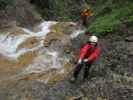 Millnatzenklamm-Klettersteig: Erich und Ulrike im Sektor 1