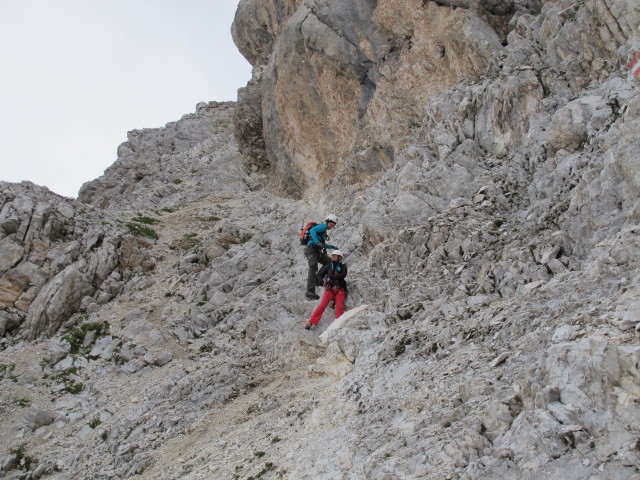 Wolfgang und Dominika zwischen Großer Kinigat und Filmoorsattel