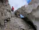 Große Kinigat-Klettersteig: Erwin beim Einstieg