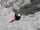 Große Kinigat-Klettersteig: Erwin, Dominika und Wolfgang im Schwitzerwandl