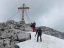 Erwin, Dominika, Wolfgang, Miriam und Evelyn auf der Großen Kinigat, 2.689 m