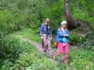 Evelyn und Miriam zwischen Tscharrhütte und Erschbaumertal