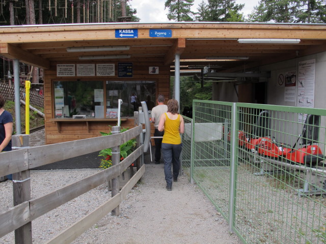 Erich und Hannelore in der Bergstation