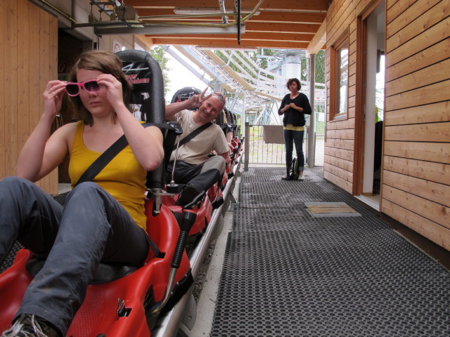 Hannelore und Erich in der Bergstation