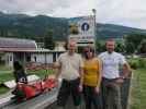 Erich, Hannelore und ich in der Talstation