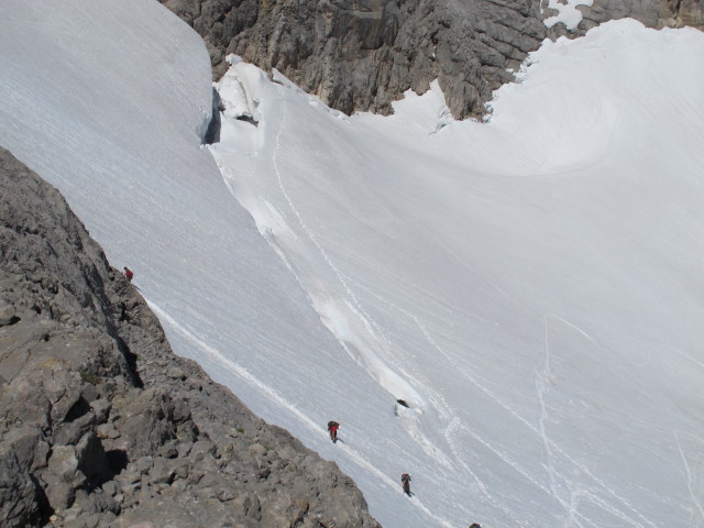 Hallst&auml;tter Gletscher vom Schulteranstieg aus (19. Juli)