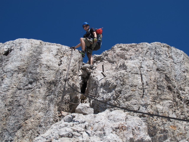 Westgrat-Klettersteig: Christian (19. Juli)