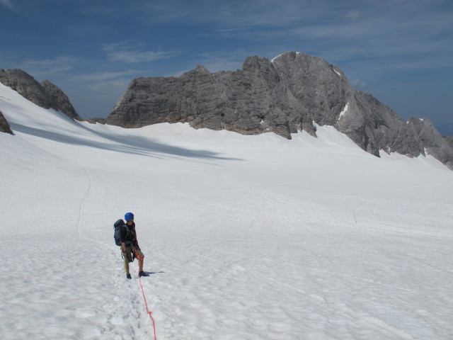 Christian am Hallst&auml;tter Gletscher (20. Juli)