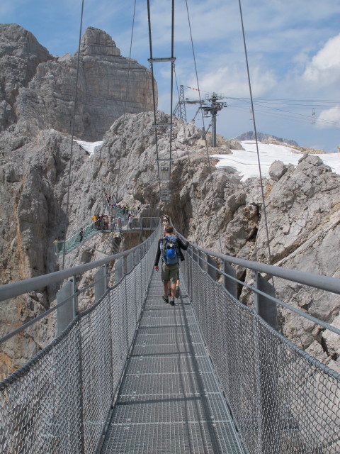 Christian auf der H&auml;ngebr&uuml;cke (20. Juli)