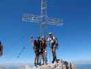 Christian, Sabrina und ich am Hohen Dachstein, 2.995 m (19. Juli)