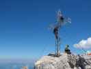 Christian und Sabrina am Hohen Dachstein, 2.995 m (19. Juli)