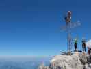 Christian und Sabrina am Hohen Dachstein, 2.995 m (19. Juli)