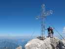 Christian und Sabrina am Hohen Dachstein, 2.995 m (19. Juli)